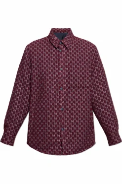 Gucci BURGUNDY Padded jacket