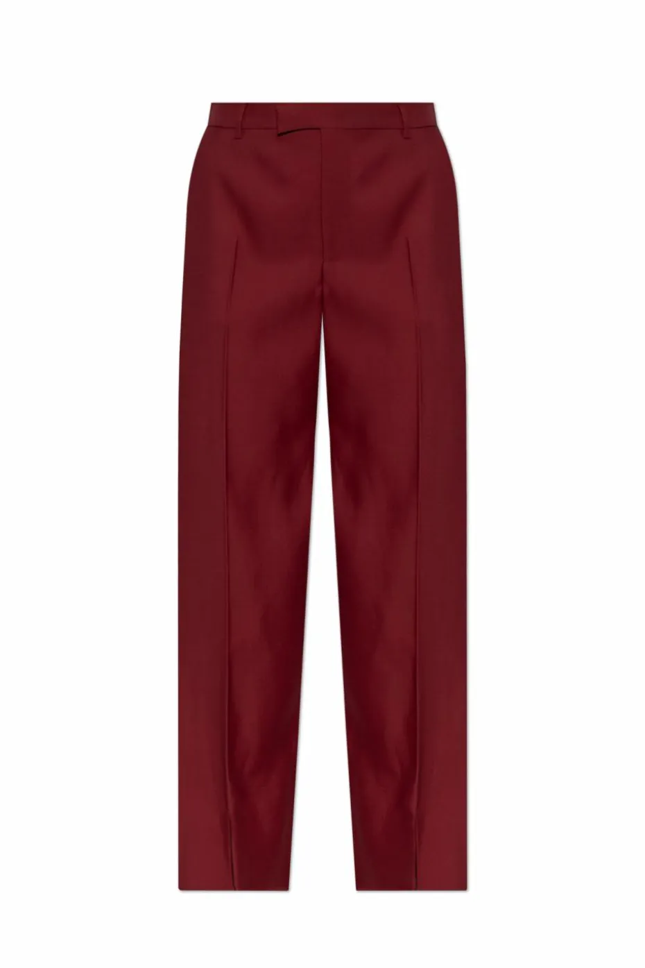 Gucci BURGUNDY Pants with slits on the legs