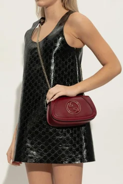 Gucci BURGUNDY Shoulder bag Blondie