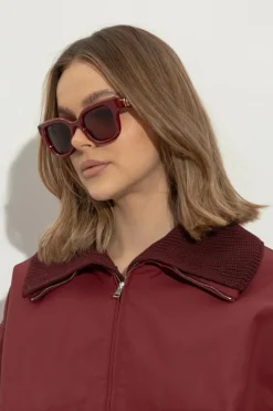 Gucci BURGUNDY Sunglasses