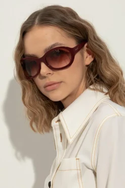 Gucci BURGUNDY Sunglasses