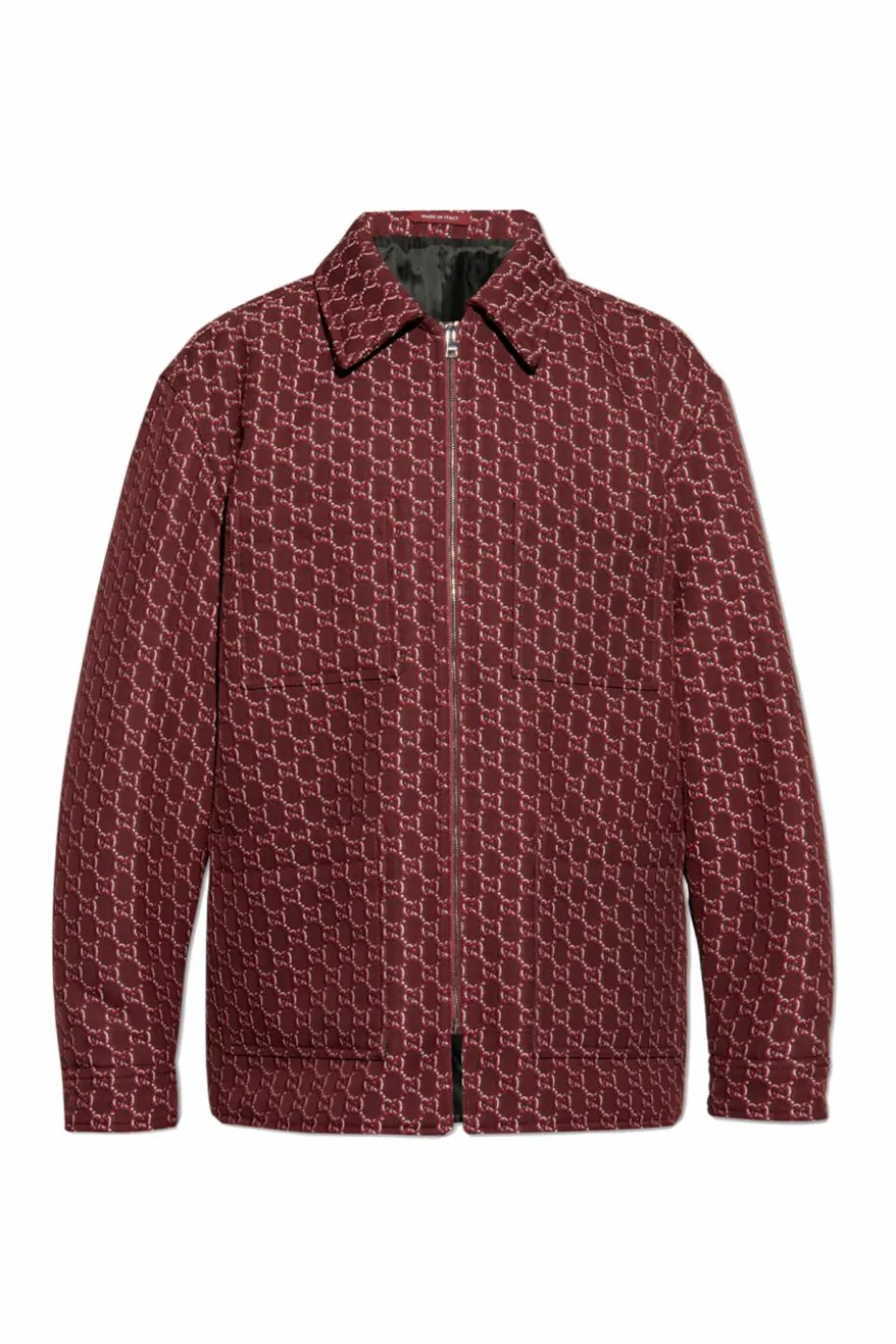 Gucci BURGUNDY Wool Jacket