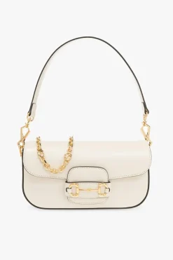 Gucci cream ā1955 Horsebit Smallā shoulder bag