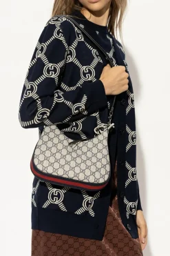 Gucci cream ‘Attache Small’ shoulder bag