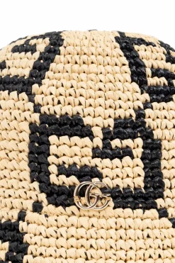 Gucci cream Hat with GG pattern