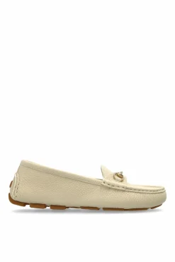 Gucci cream Leather loafers