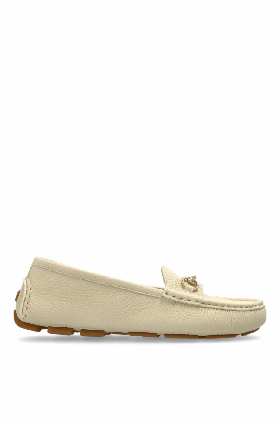 Gucci cream Leather loafers