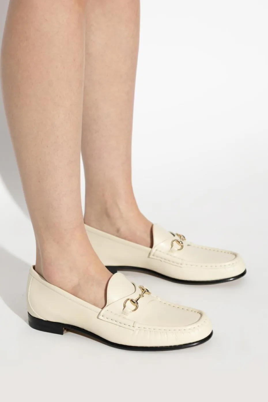 Gucci cream Loafers type shoes