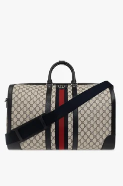 Gucci cream ‘Ophidia Large’ duffel bag