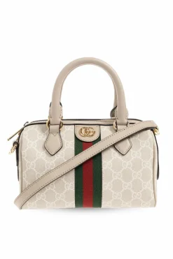 Gucci cream ‘Ophidia Mini’ shoulder bag