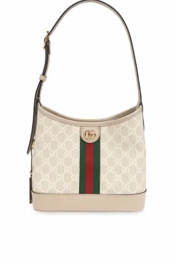 Gucci cream 'Ophidia Small' shoulder bag