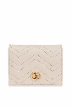 Gucci cream Quilted wallet