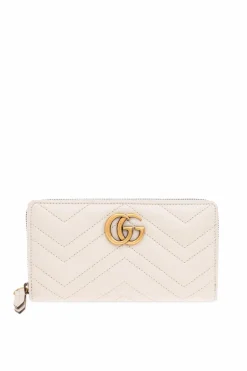 Gucci cream Quilted wallet