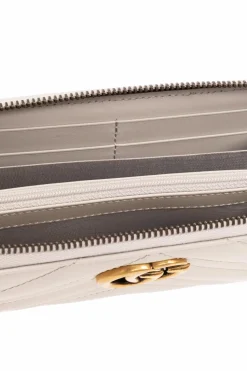 Gucci cream Quilted wallet
