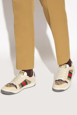Gucci cream ‘Screener’ sneakers