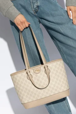Gucci cream Shopper bag