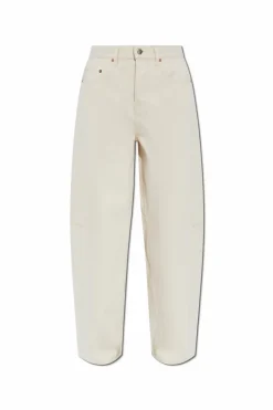 Gucci cream Wide-leg jeans