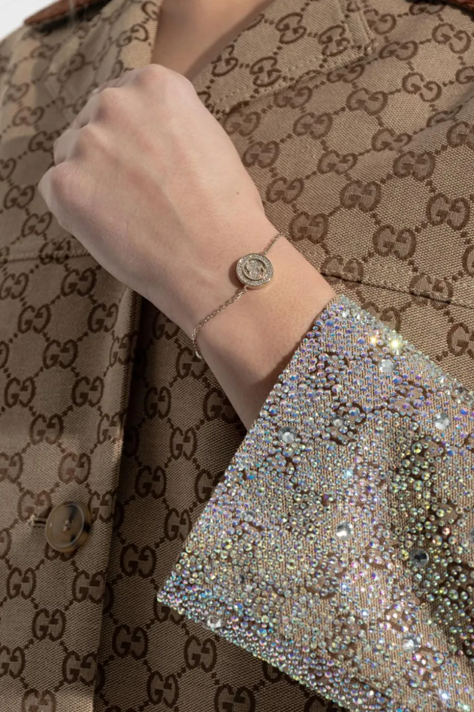 Gucci GOLD Bracelet with logo