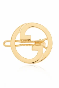 Gucci GOLD Brass hair clip