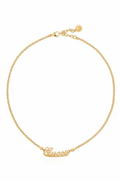 Gucci GOLD Brass necklace