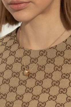 Gucci GOLD Gold necklace with pendant