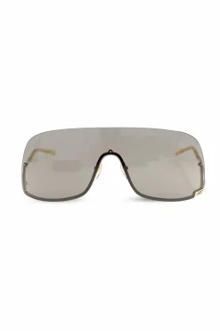 Gucci GOLD Logo-engraved sunglasses