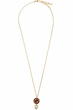 Gucci GOLD Necklace with Pendant