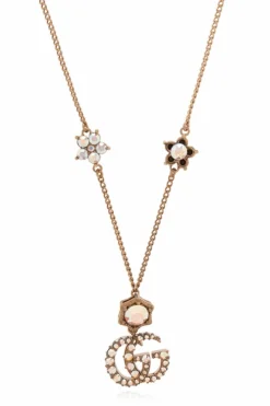 Gucci GOLD Necklace with logo
