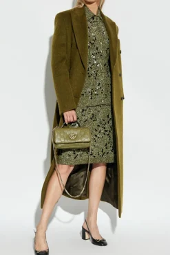 Gucci GREEN Cardigan with pockets