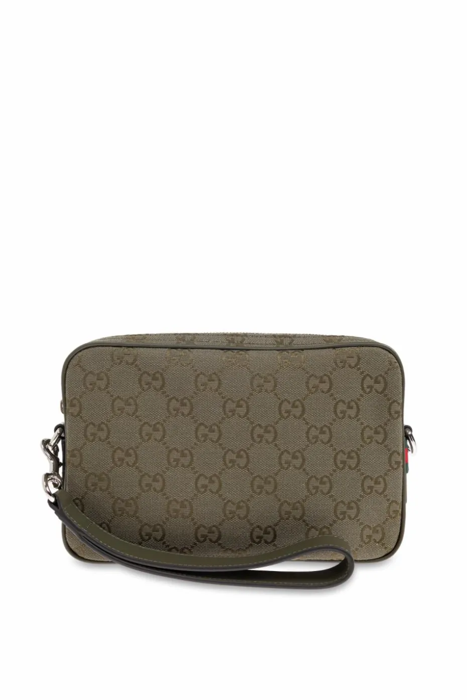 Gucci GREEN Handbag with "GG" pattern
