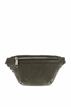 Gucci GREEN Leather belt bag
