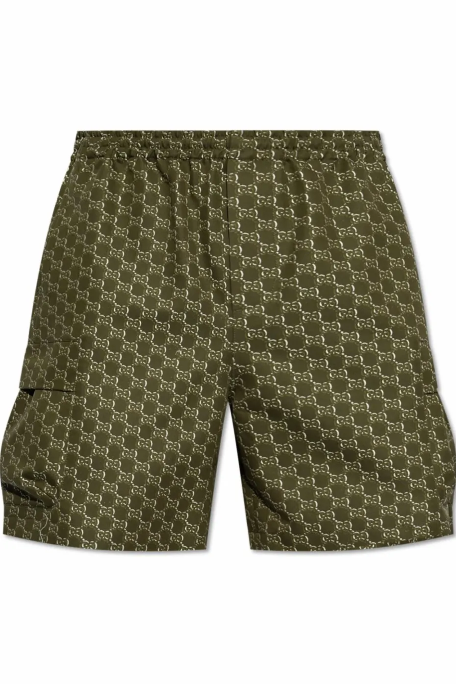 Gucci GREEN Monogram shorts