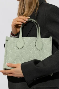 Gucci GREEN ‘Ophidia Medium’ shoulder bag