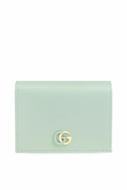 Gucci GREEN Wallet GG Marmont