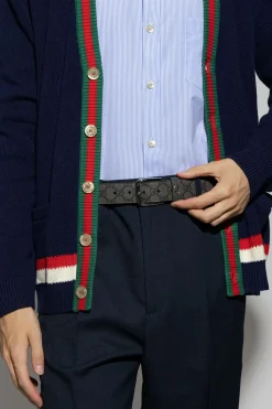 Gucci GREY Belt with logo