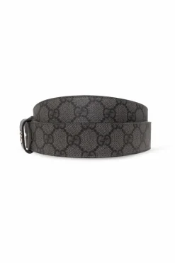 Gucci GREY Belt with logo