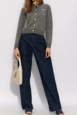 Gucci GREY Cardigan with logo