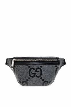 Gucci GREY Fanny pack Jumbo Small