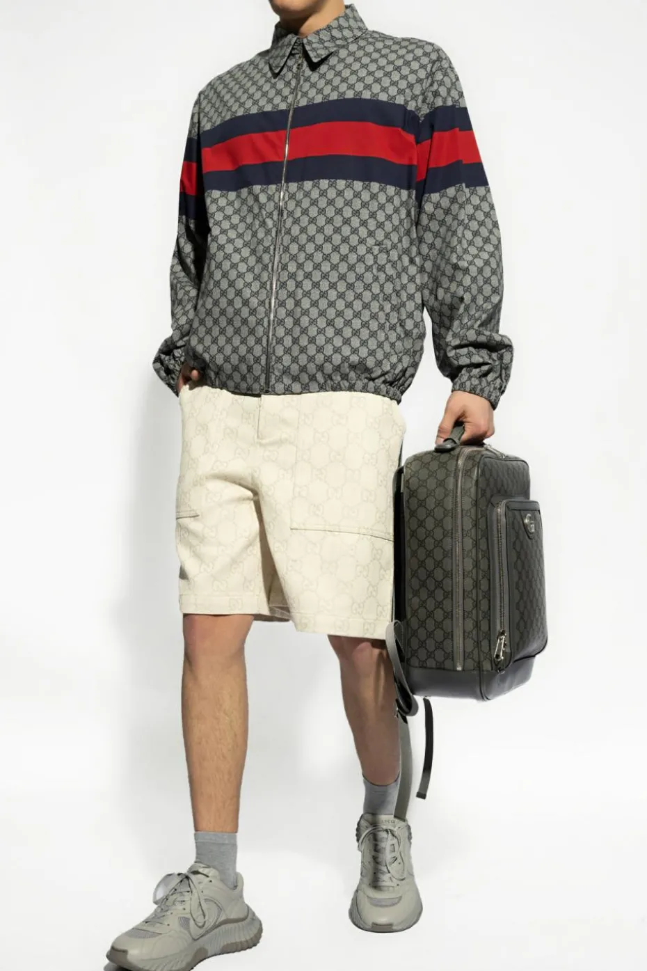 Gucci GREY Jacket with monogram