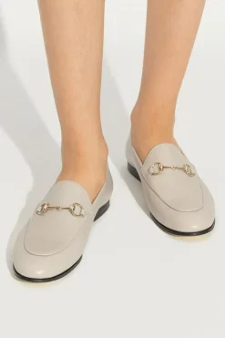 Gucci GREY Leather shoes 'Jordaan'