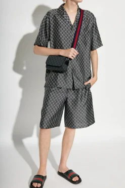 Gucci GREY Monogram shorts