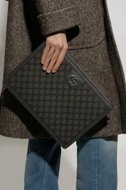 Gucci GREY ‘Ophidia’ handbag