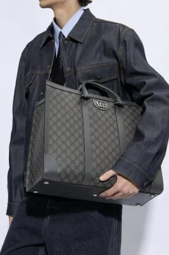Gucci GREY ‘Ophidia Large’ shopper bag
