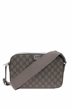 Gucci GREY ‘Ophidia Medium’ shoulder bag