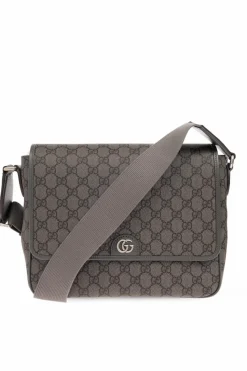 Gucci GREY ‘Ophidia Medium’ shoulder bag