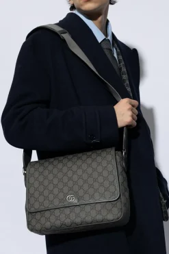 Gucci GREY ‘Ophidia Medium’ shoulder bag
