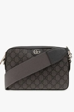 Gucci GREY ‘Ophidia’ shoulder bag