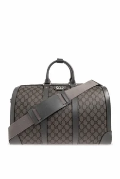 Gucci GREY ‘Ophidia Small’ duffel bag