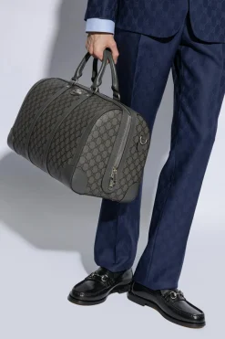 Gucci GREY ‘Ophidia Small’ duffel bag