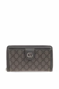 Gucci GREY ‘Ophidia’ wallet